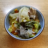 豚肉と白菜の蒸焼き